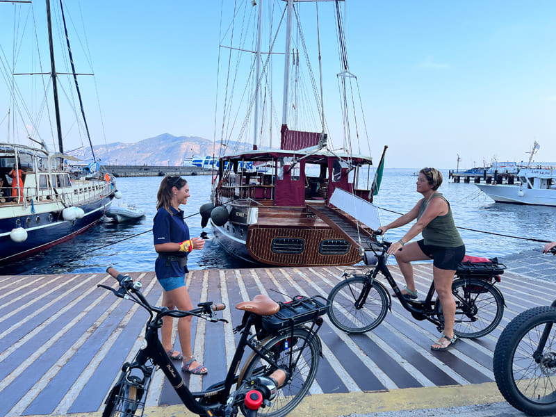 Start of the cycling day