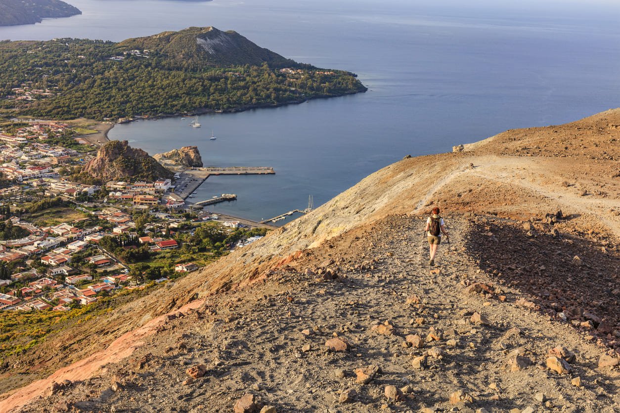 Vulcano island Sicoly Italy