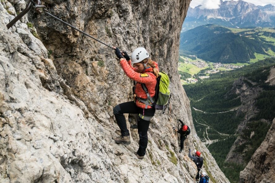 A Via Ferrata along the Alta Via 1