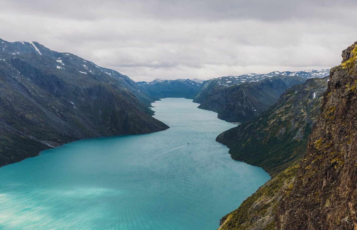Besseggen ridge hiking