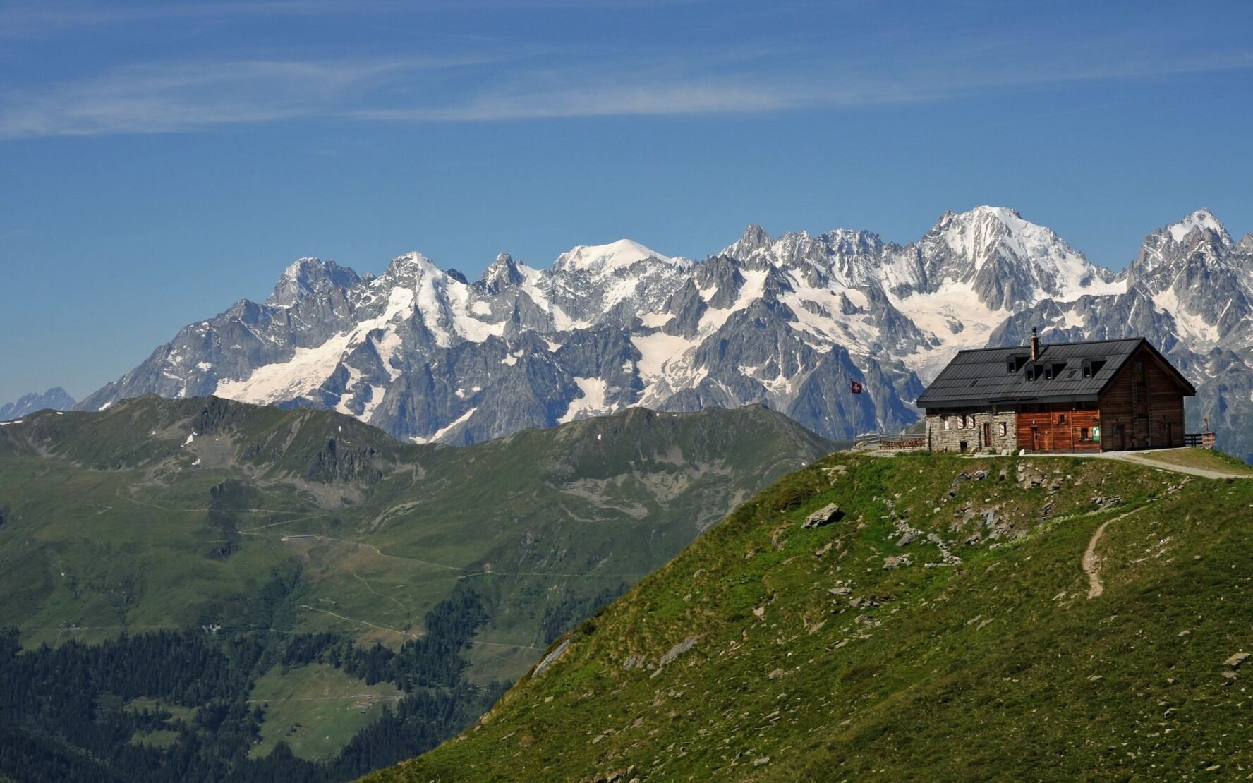 Cabane Mont Fort Swiss Alps