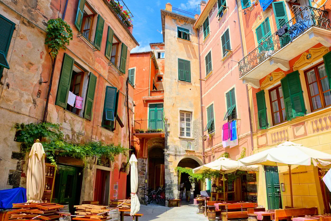 COlorful houses Monterosso