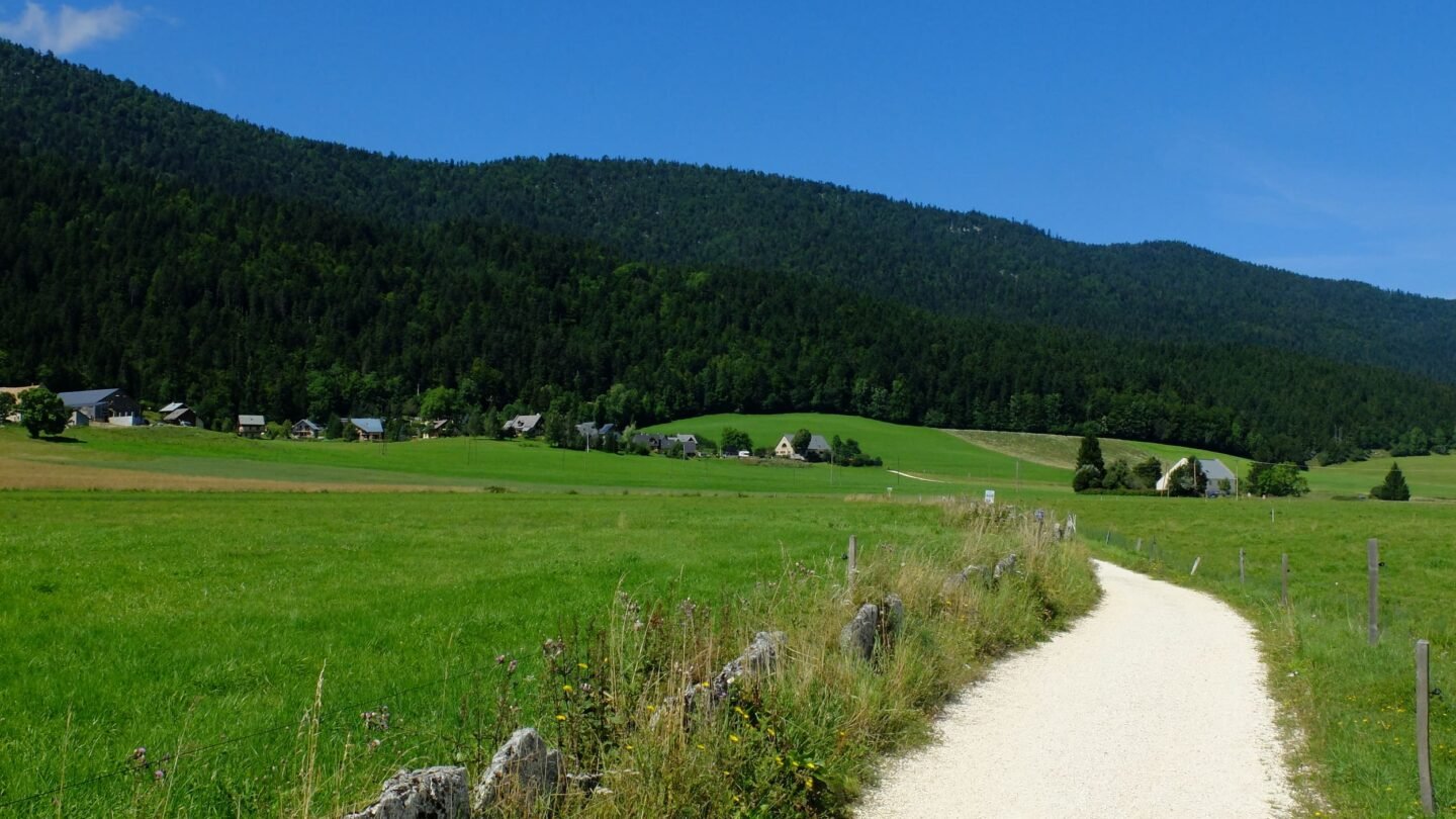 Cycling path Vercors