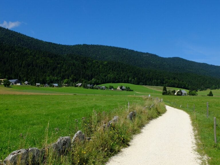 Cycling path Vercors