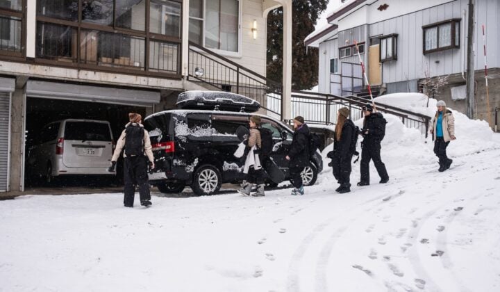 getting to lodge japan