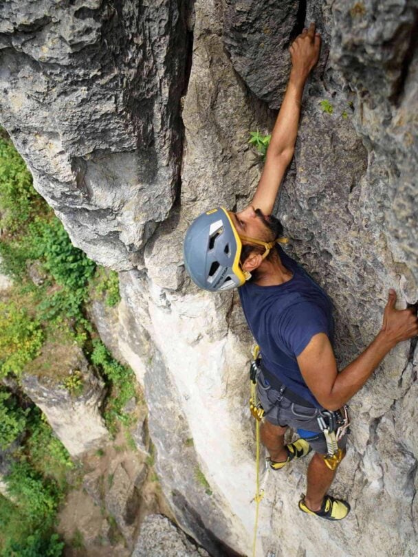 Lead climbing course beginners