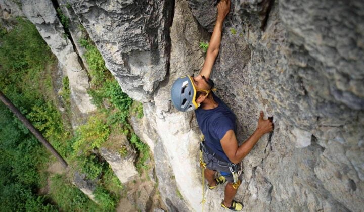 Lead climbing course beginners