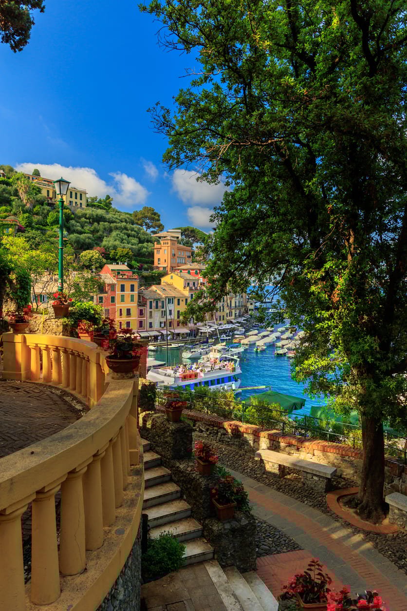Luxury Portofino town