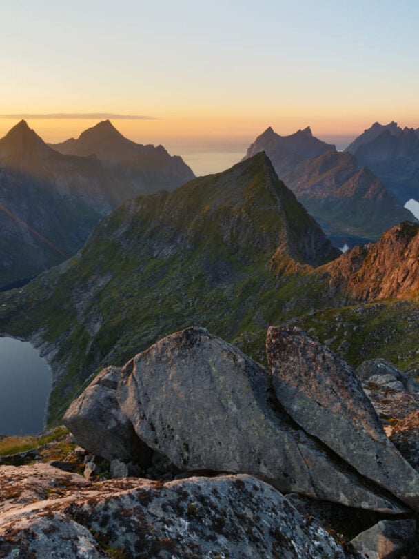 Lofoten islands hiking tour
