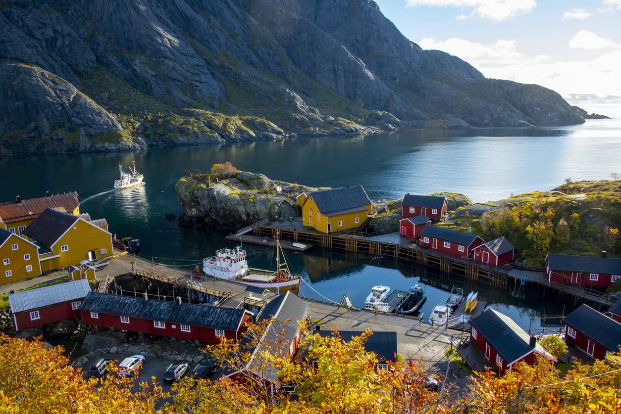 Nusfjord cute village