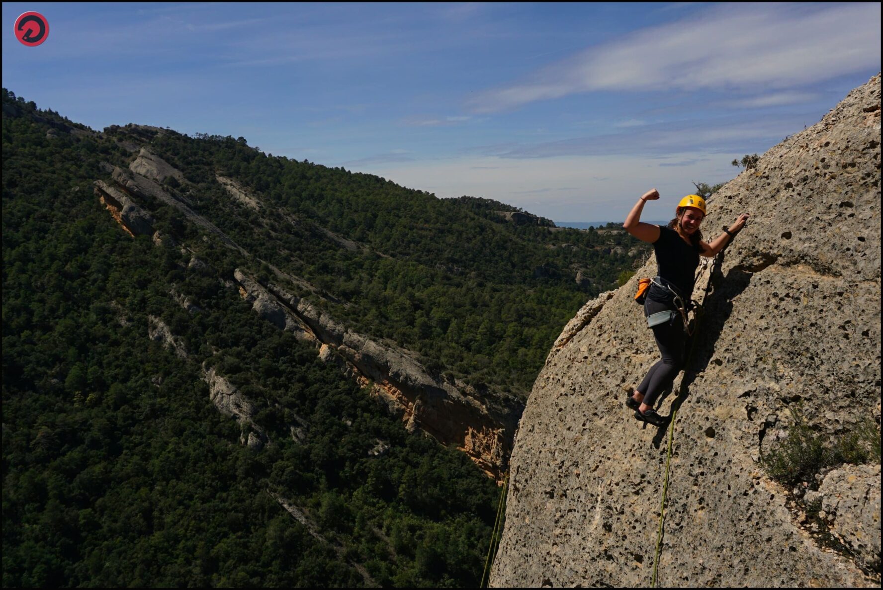 Reaching top Margalef