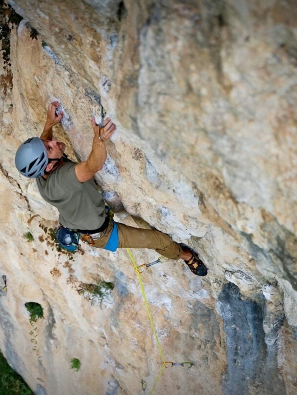Climber 6c Sella