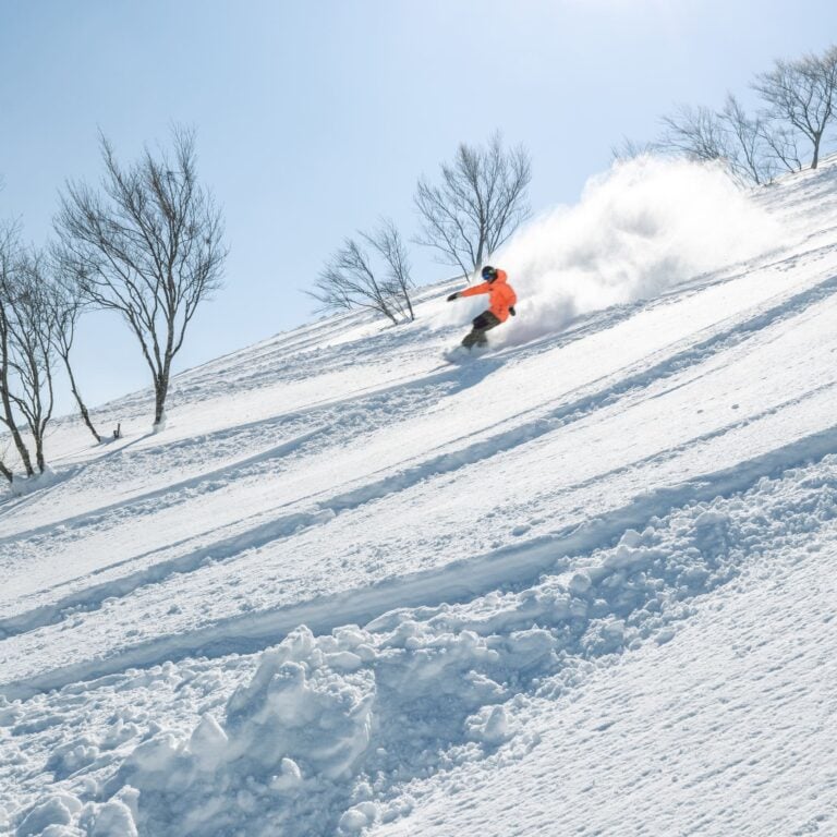 snowboarder myoko japan