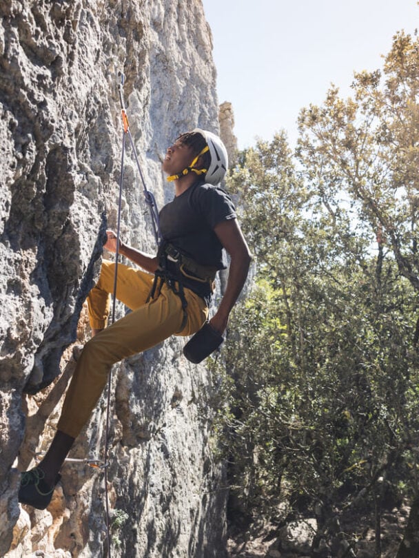 Sport climbing course Spain