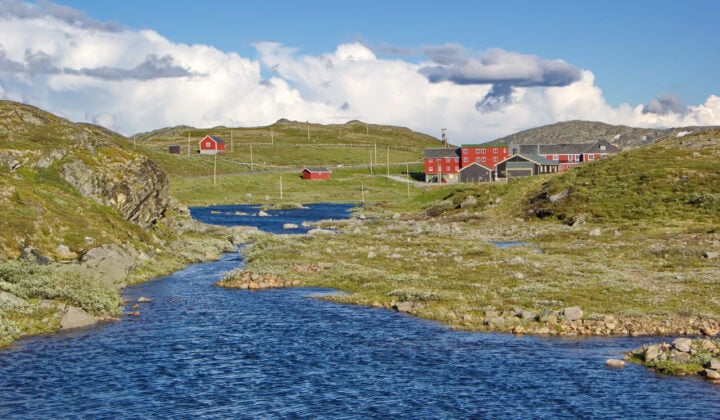 Sunny summer day Bygdin
