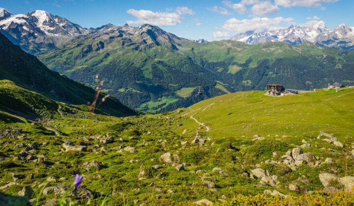Verbier hiking trails