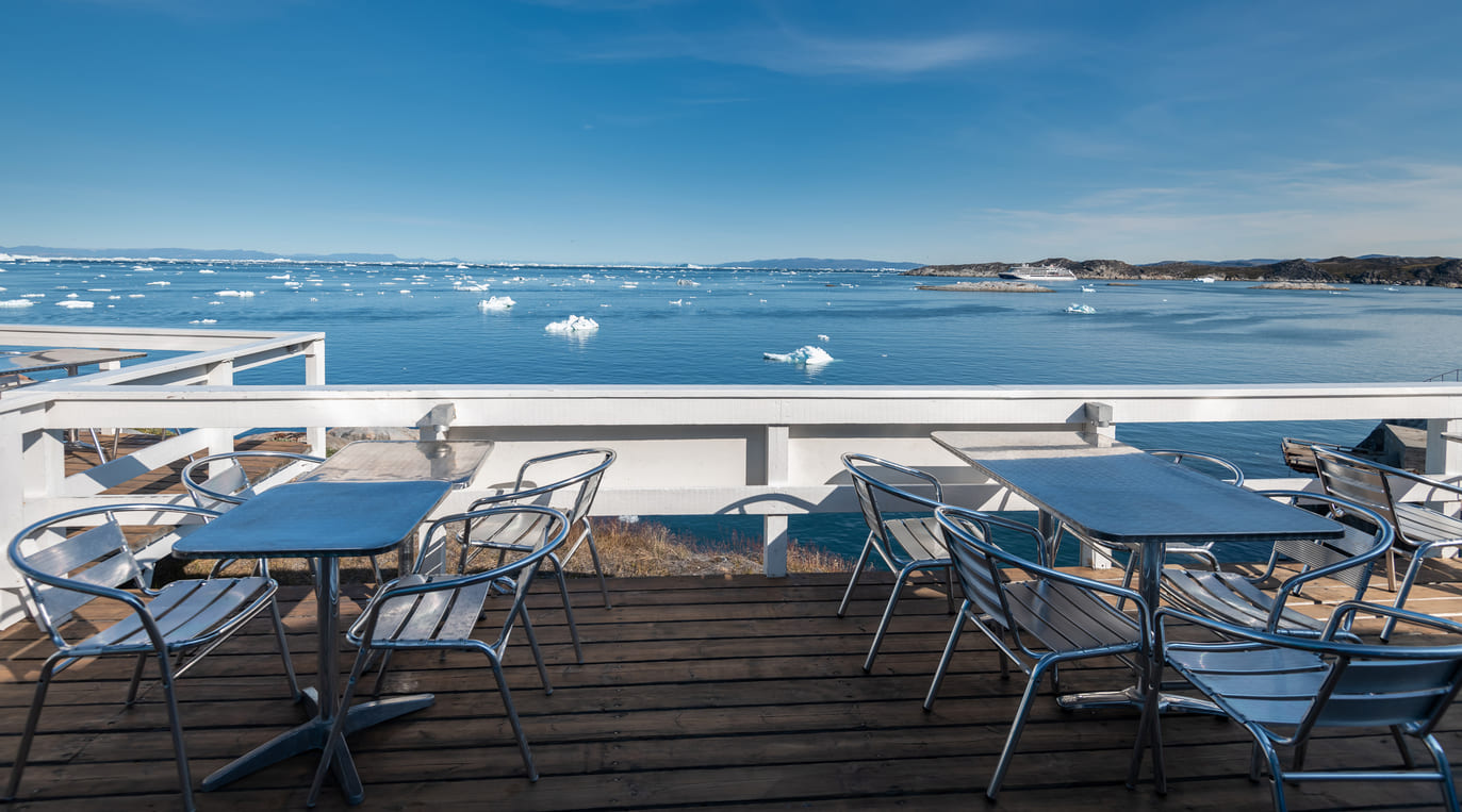 View Disko Bay Greenland