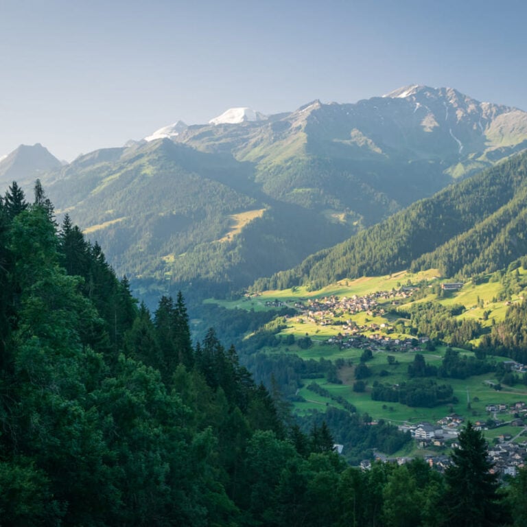 View Le Chable village