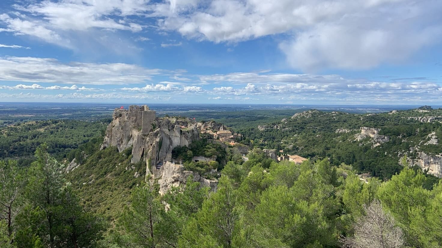Aerial Baux Provence