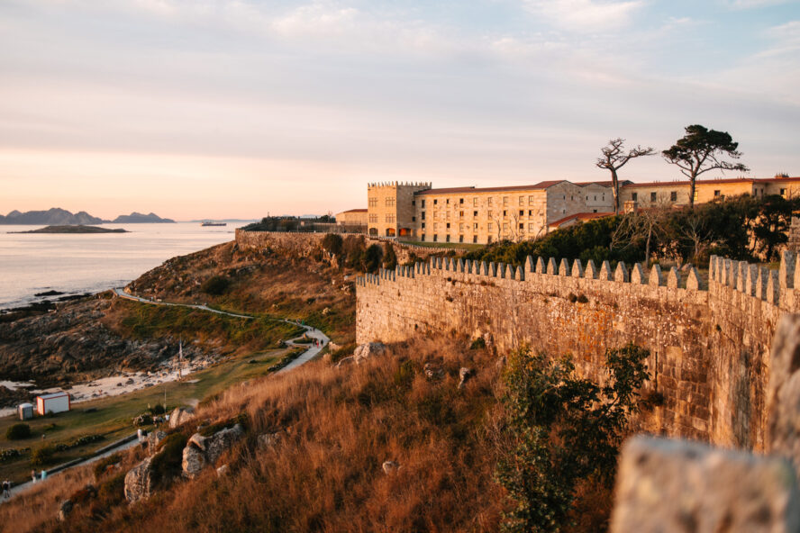Baiona Fortress and Coastline