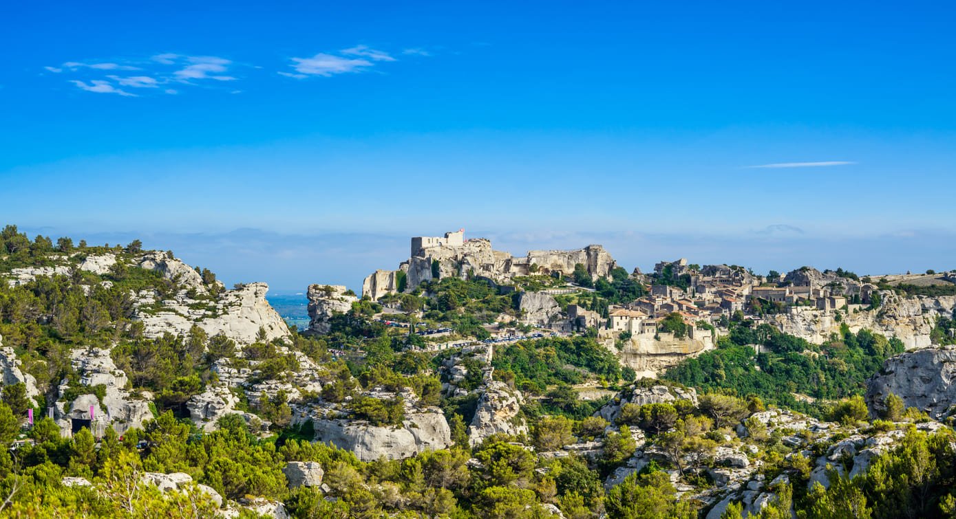 Baux de Provence from afar