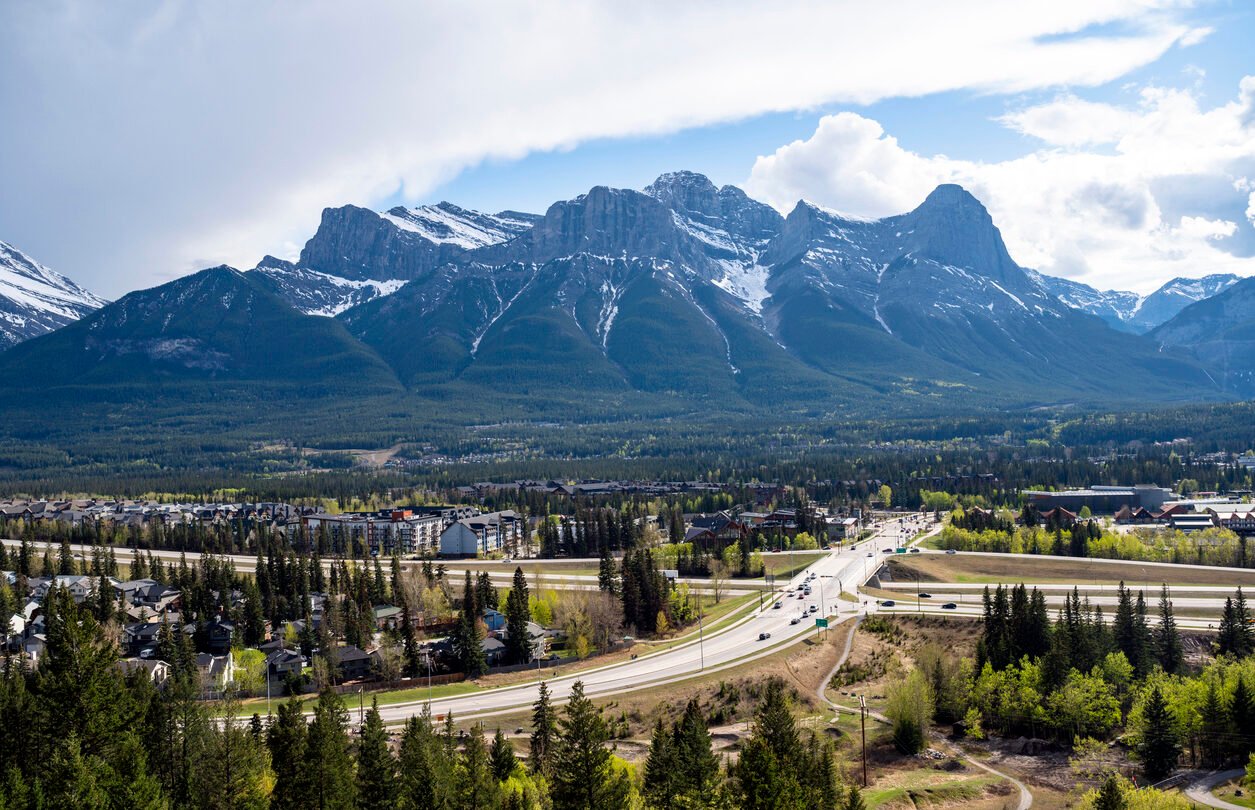 Canmore Alberta town