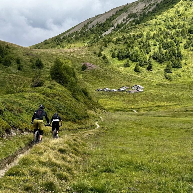 Cute houses Mont Blanc