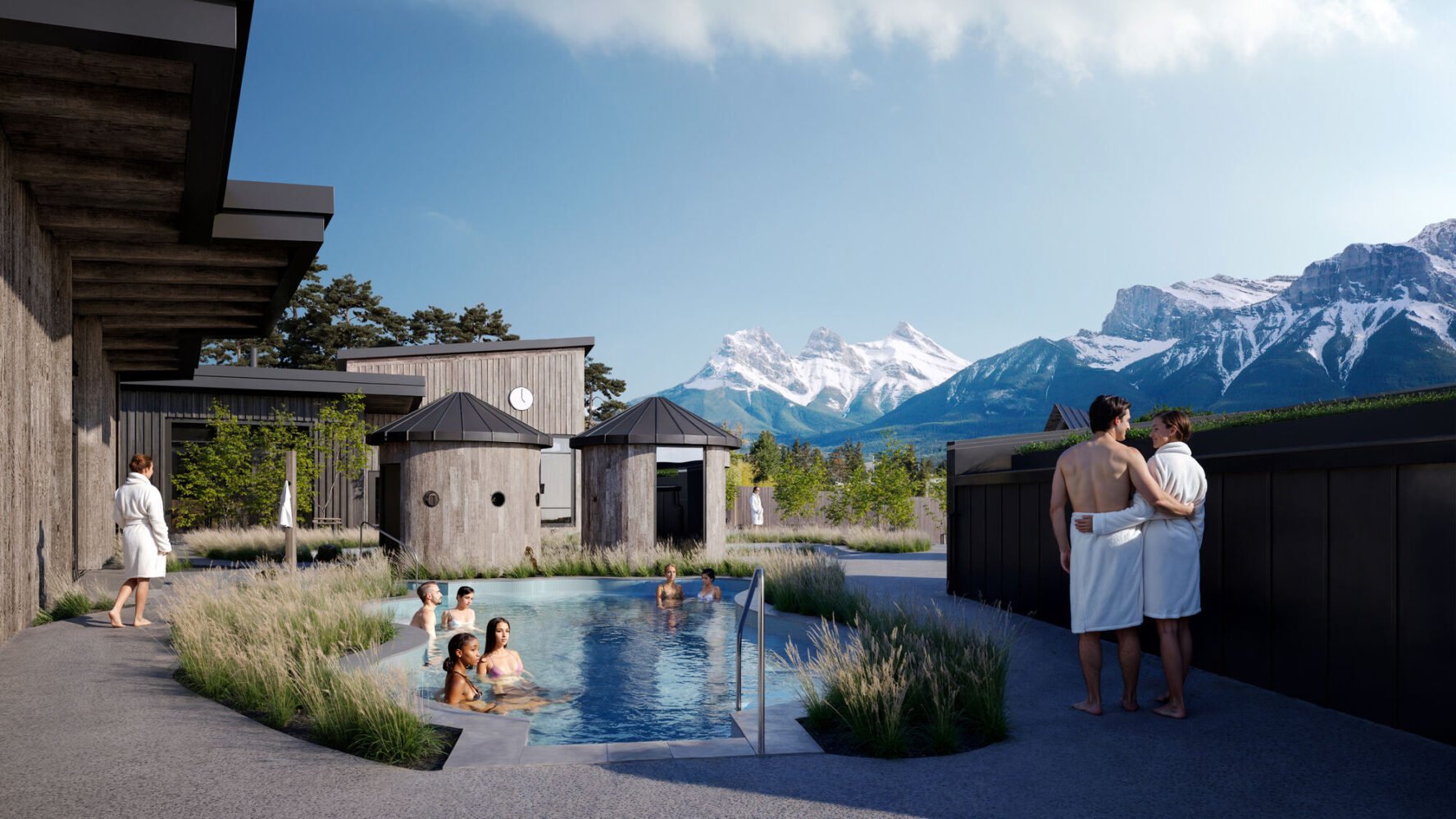 Everwild Canmore pool
