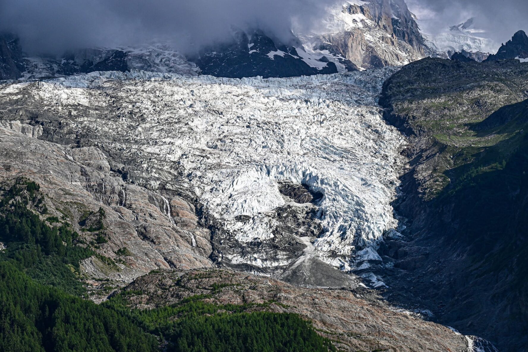 Glacier Mont Blanc