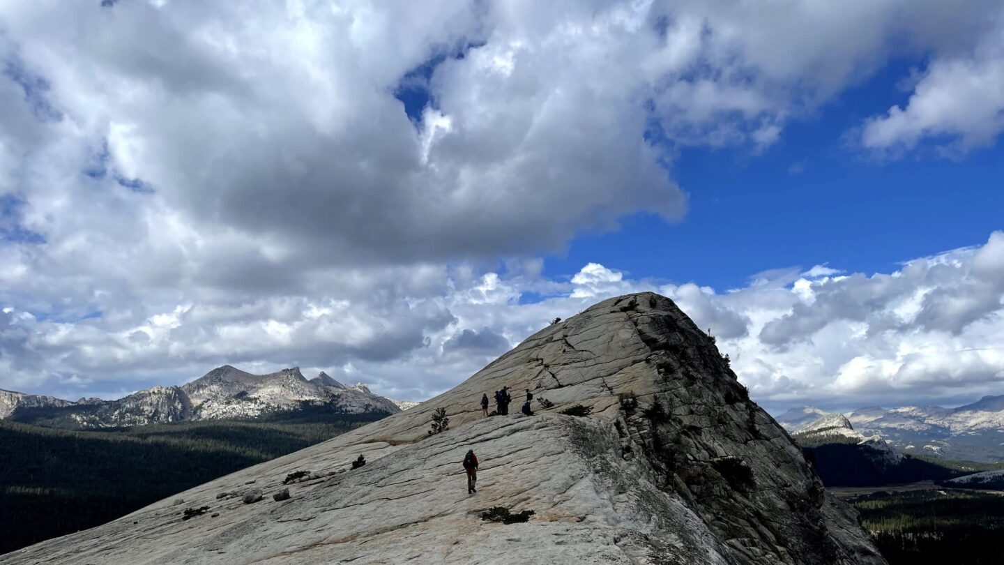 Half Dome hiking