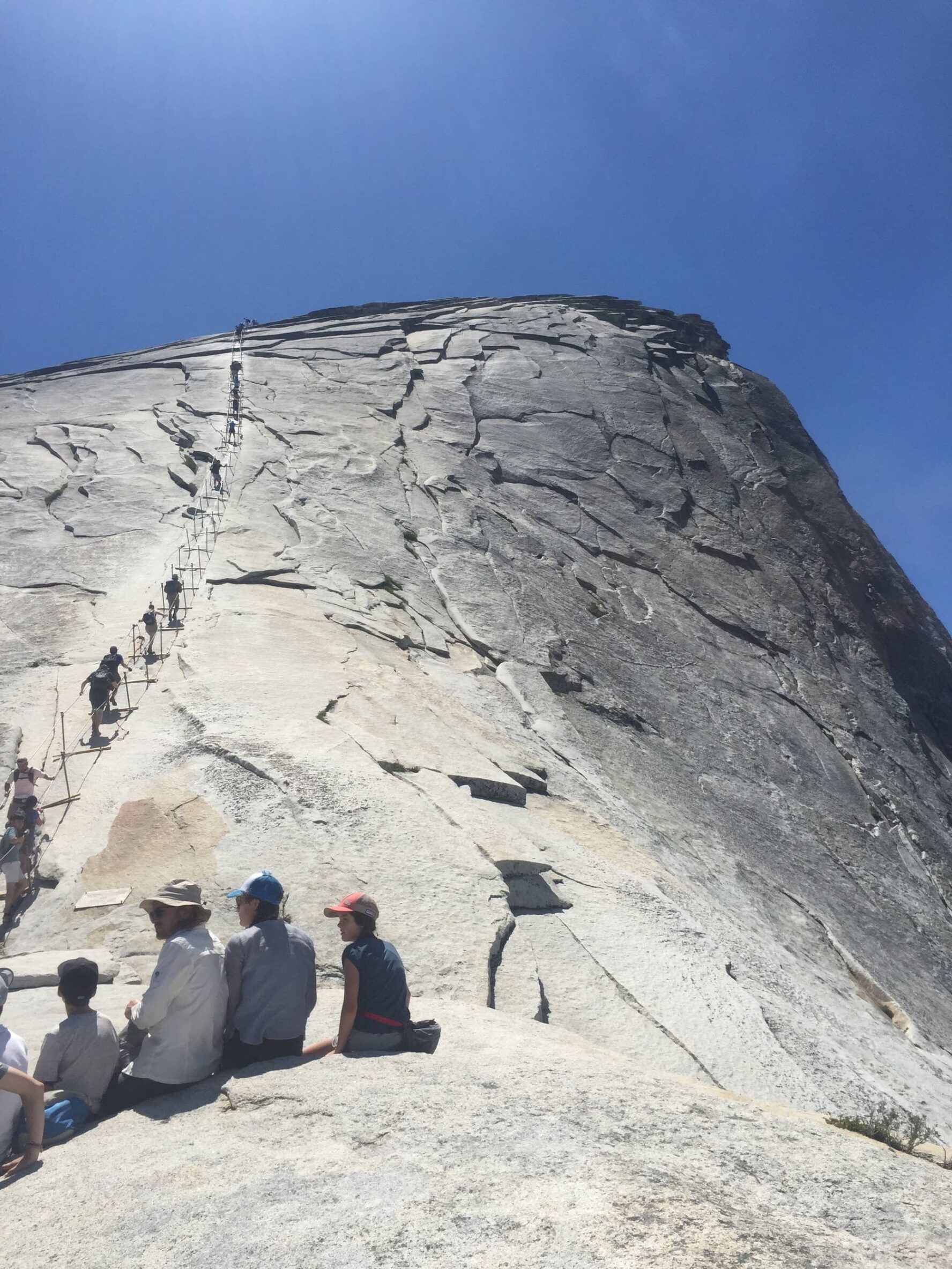 Half Dome railing