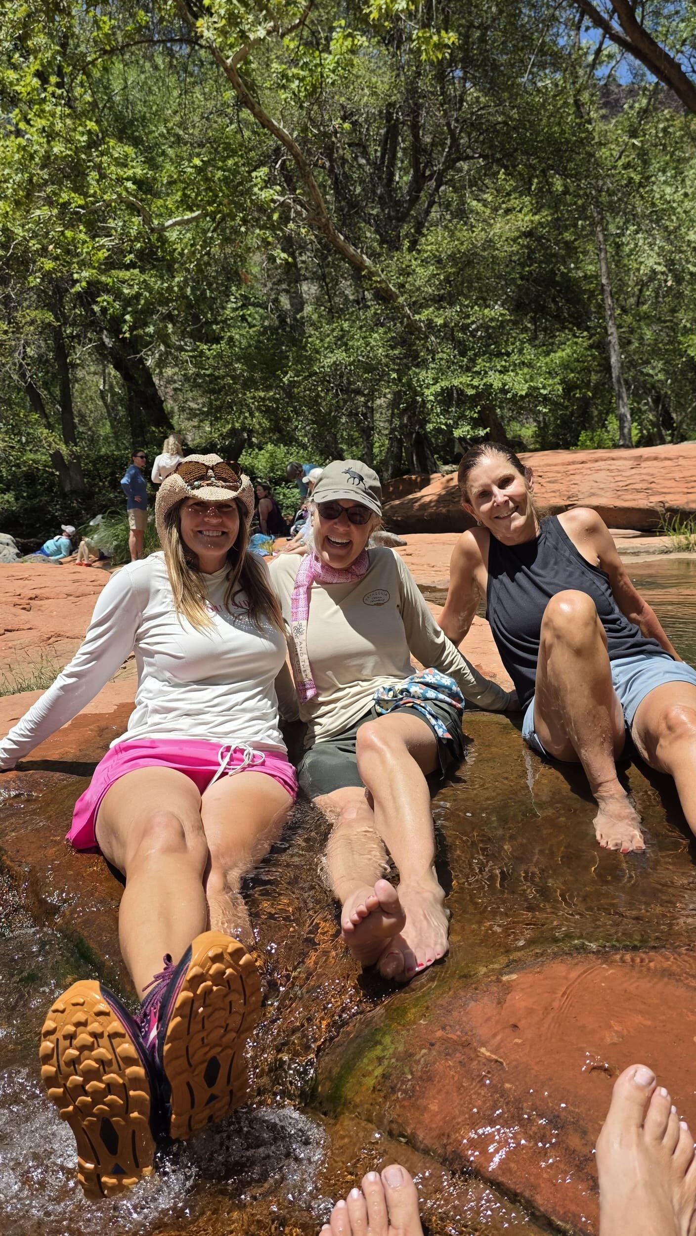 Happy women in Sedona