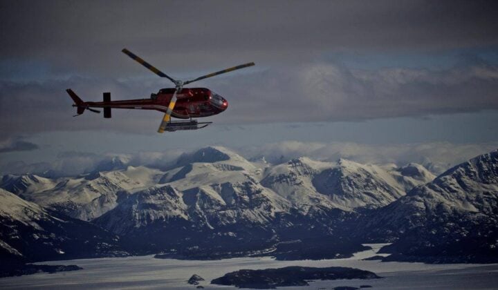 Heli flying BC