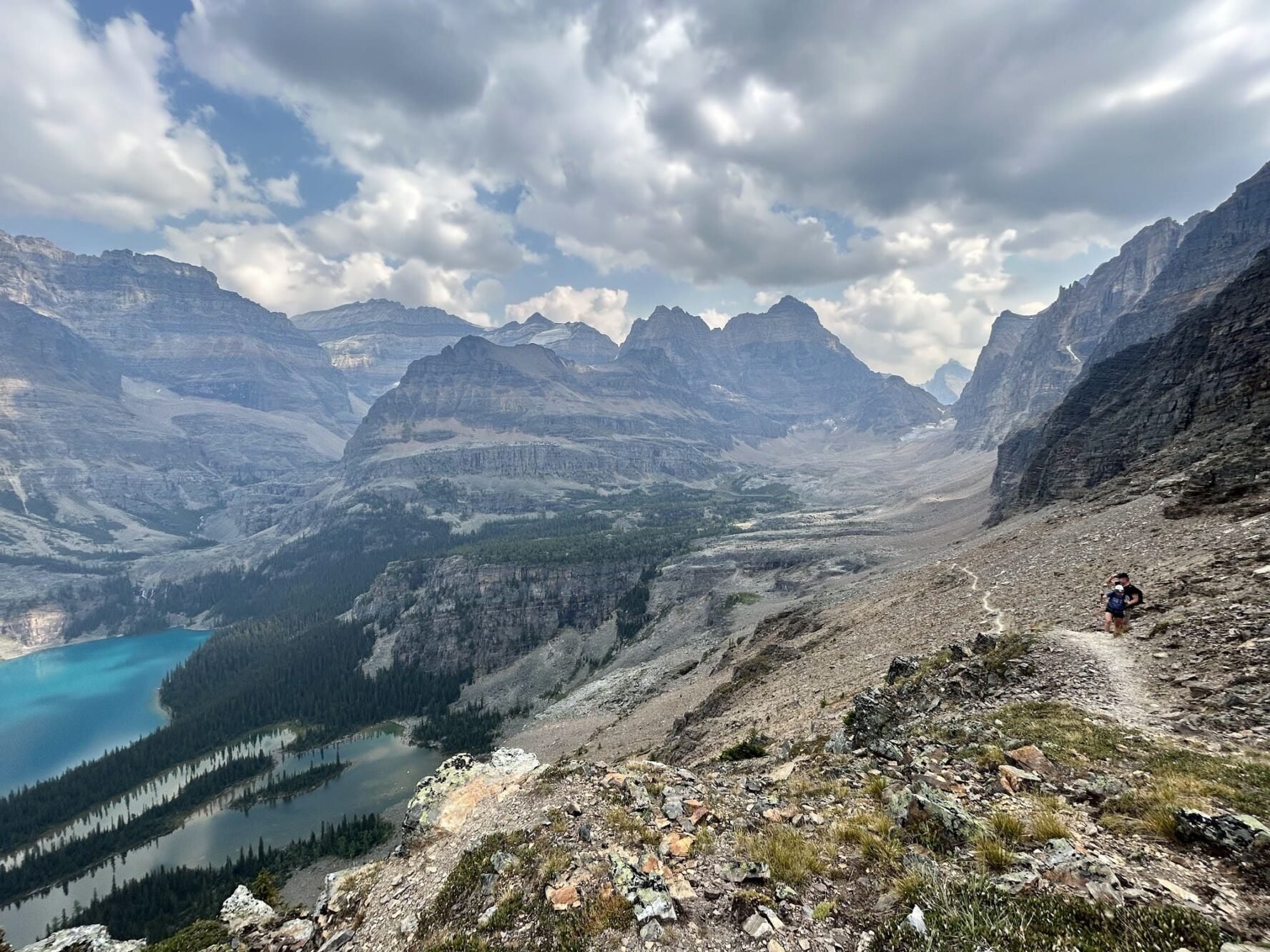 Hiking Lake Canadian Rockies