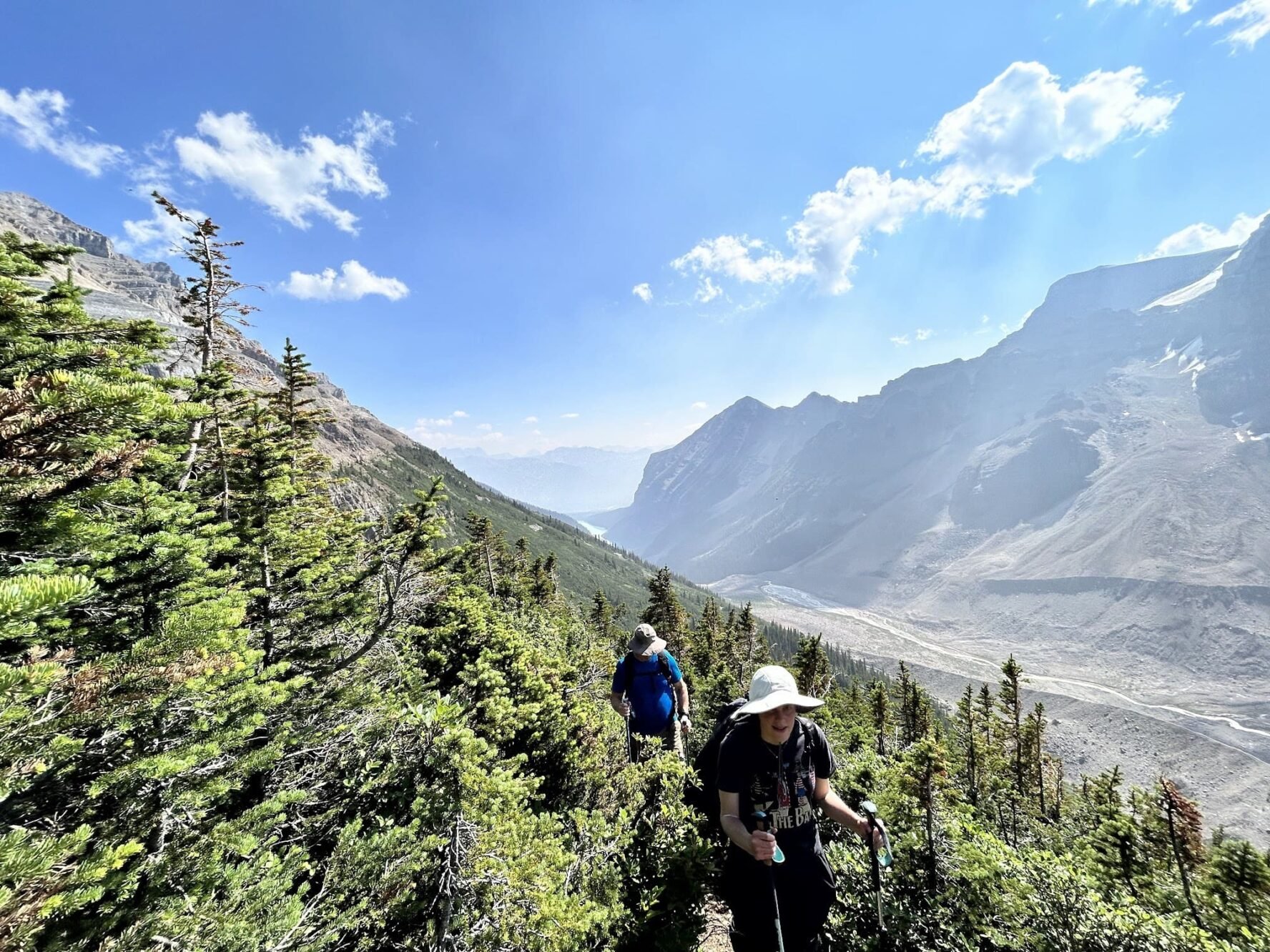 Hiking wilderness Canada