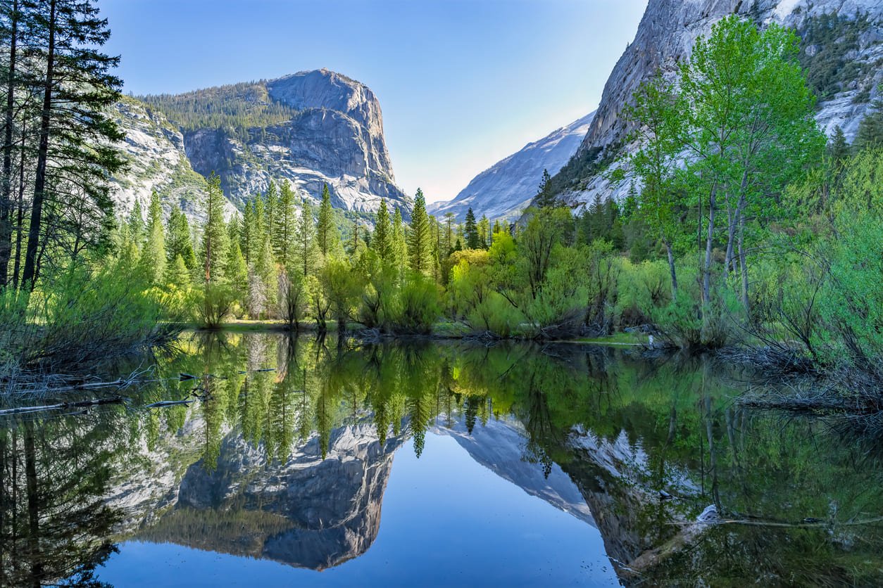 Mirror lake Yosemite