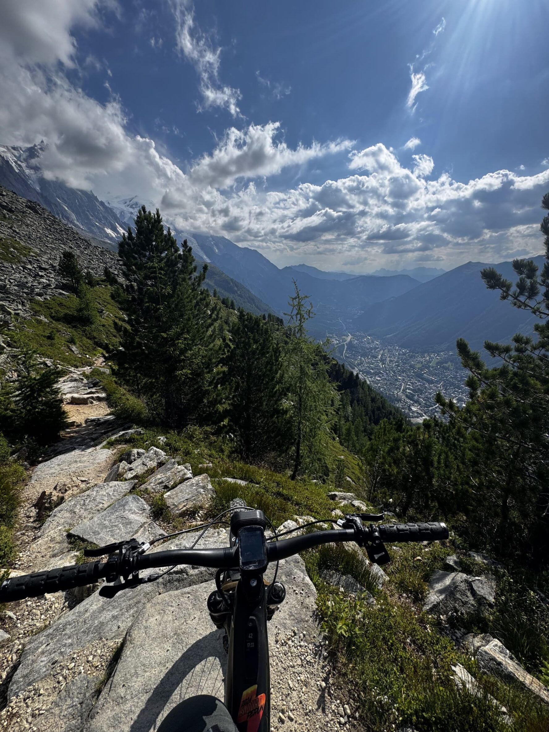 Mont Blanc descent