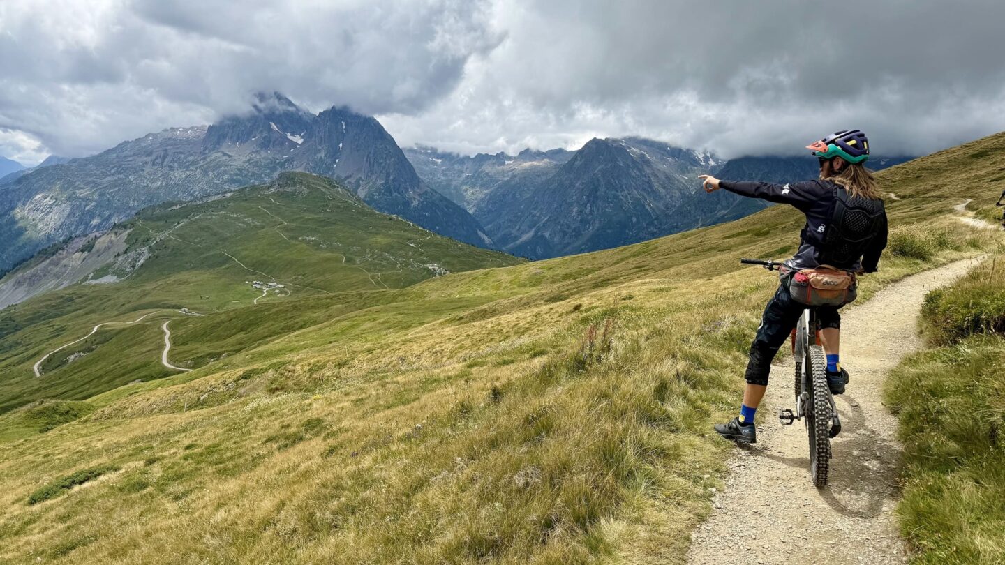 MTB mountains Mont Blanc