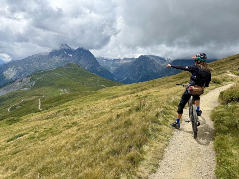 MTB mountains Mont Blanc