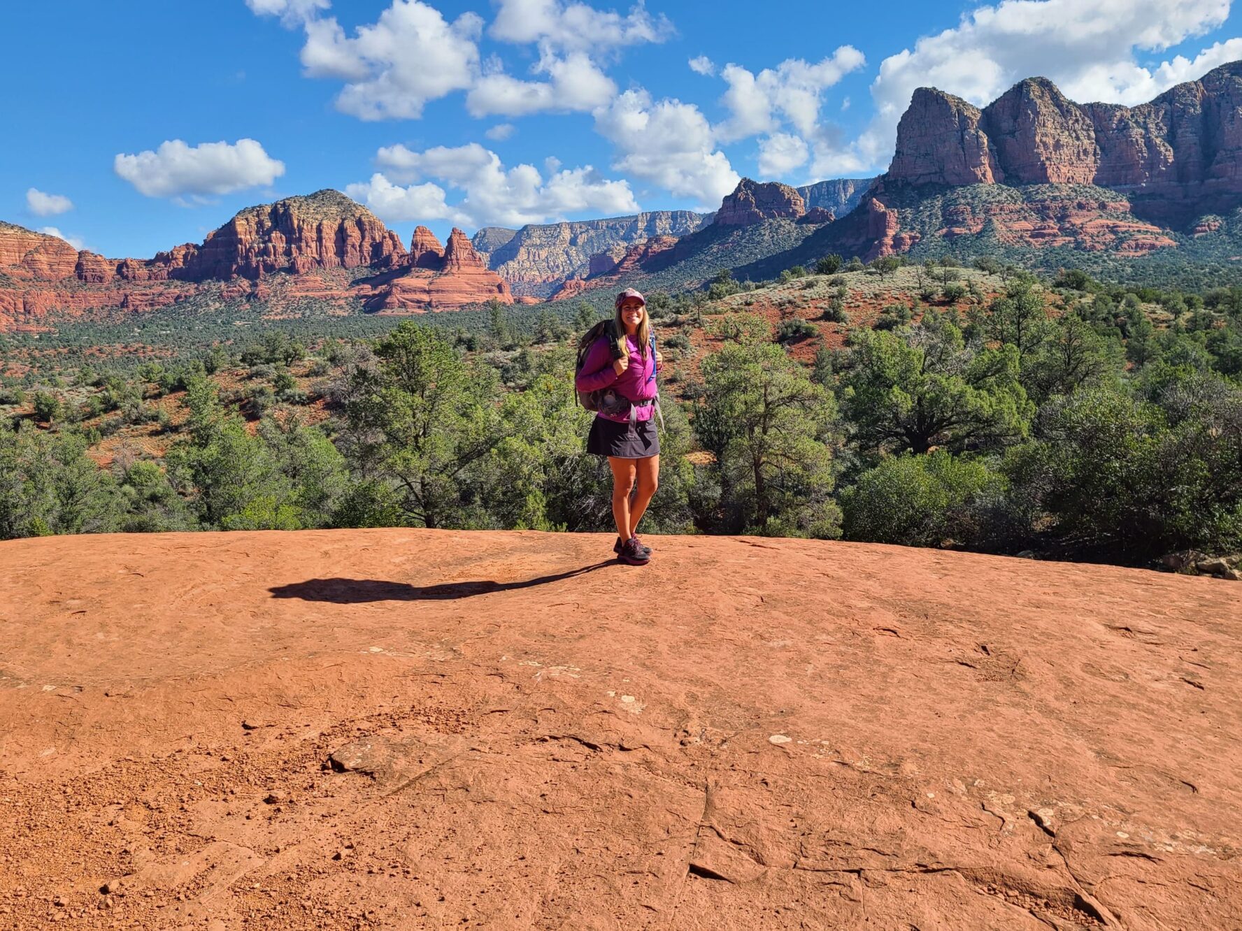 One hiker Sedona