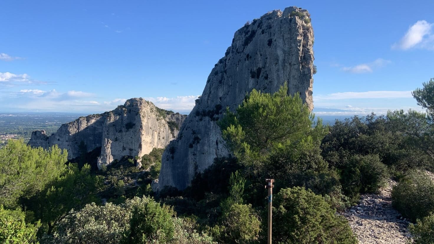 Scenery rocks provence