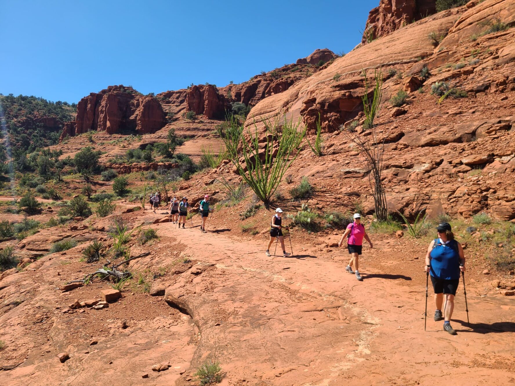 Sedona hikers Arizona