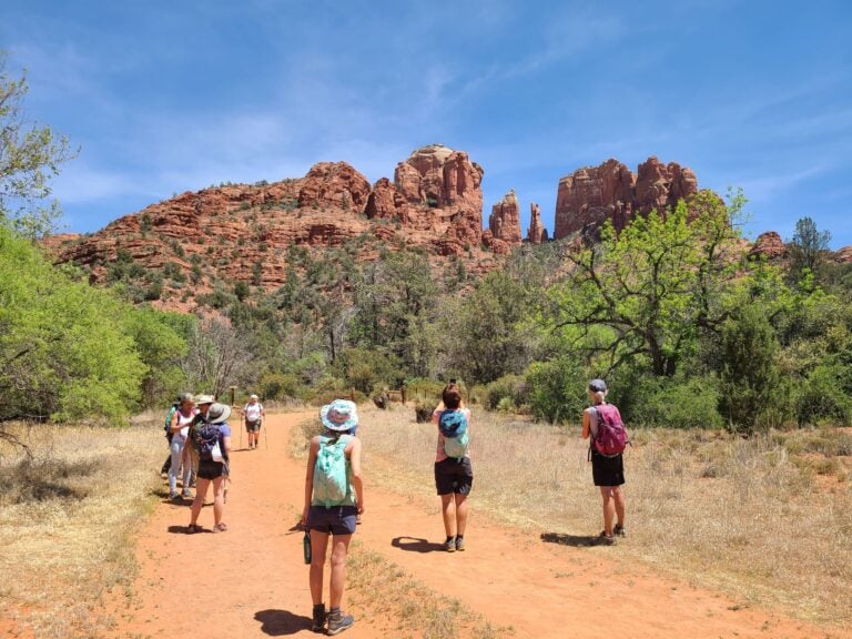 Sedona women hiking