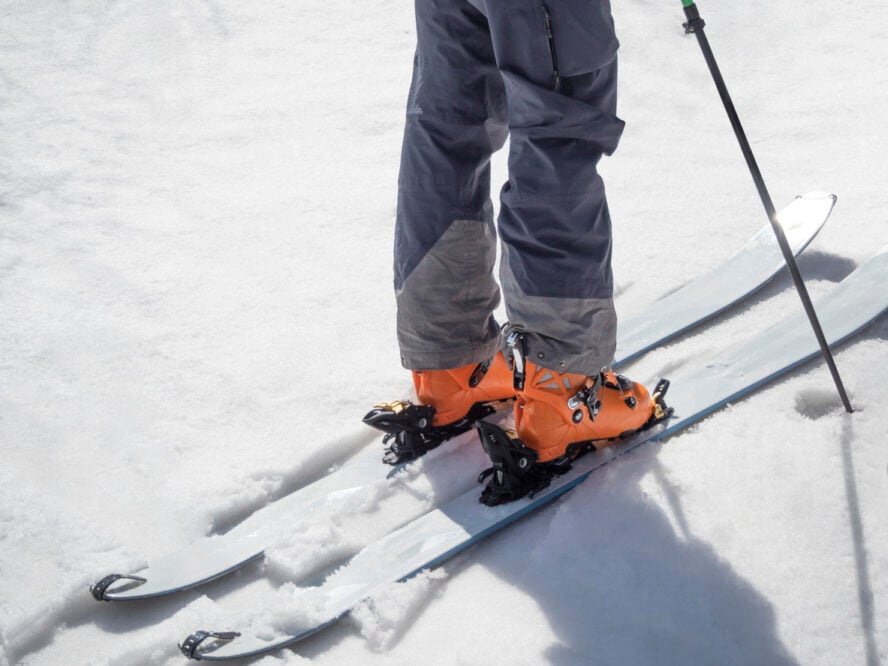 Ski touring boots