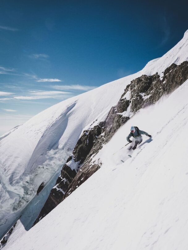 Advanced skiing Chamonix