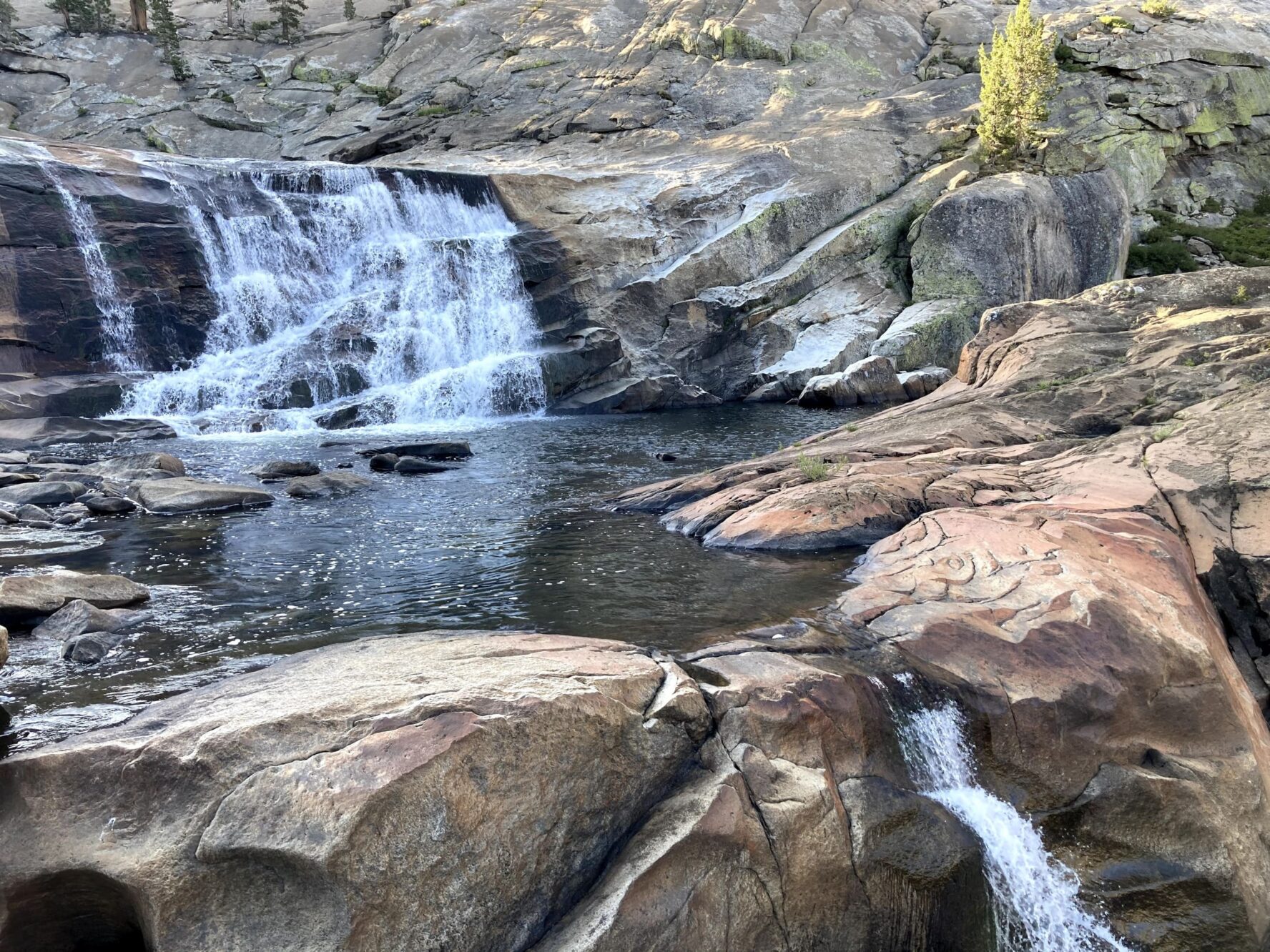 Stunning waterfalls Yosemite
