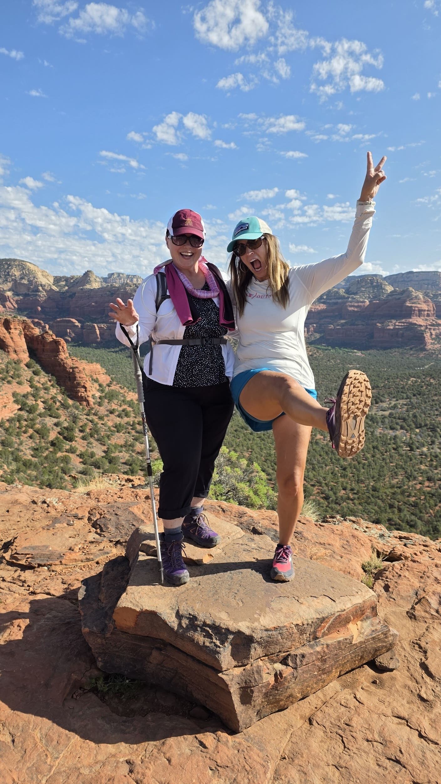 Two hikers Sedona