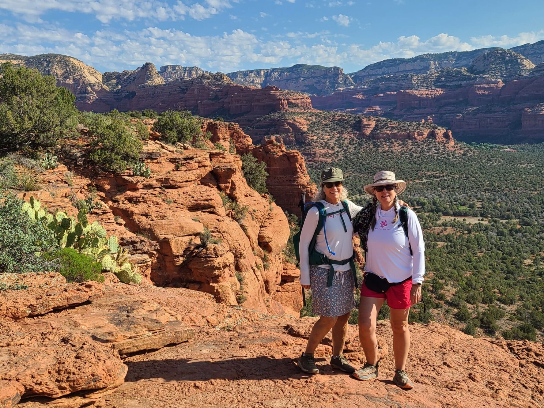 Two women hikers Sedona