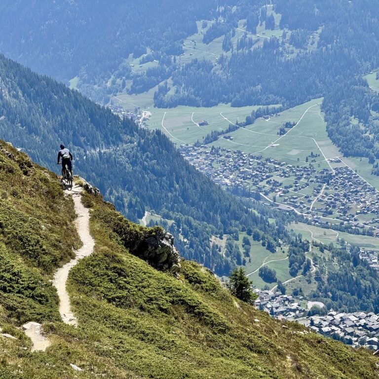 valley mont blanc villages