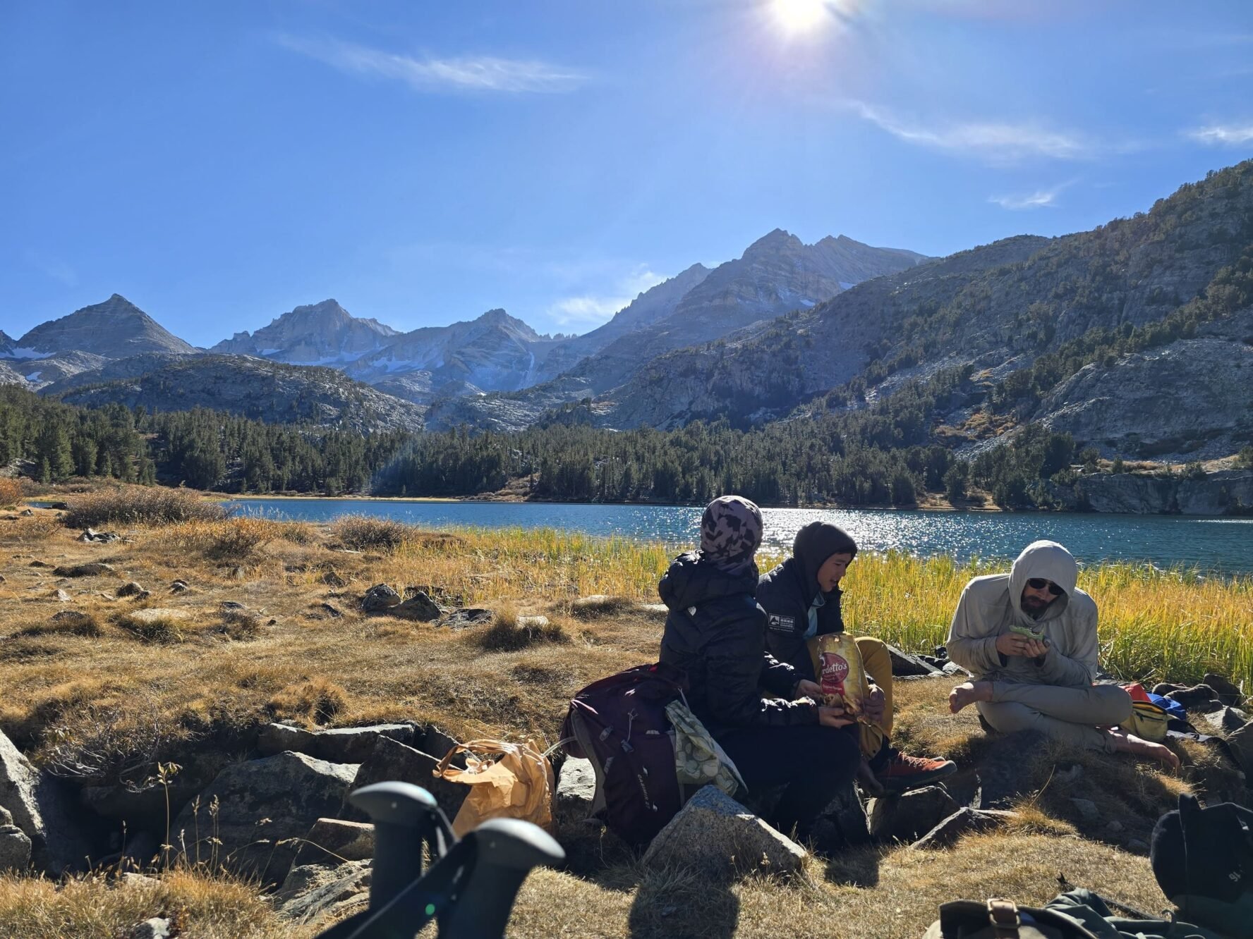 Yosemite picnic lunch